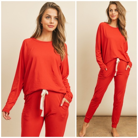 ❄️BLACK 2-PIECE JOGGERS SET - Picture 3 of 5